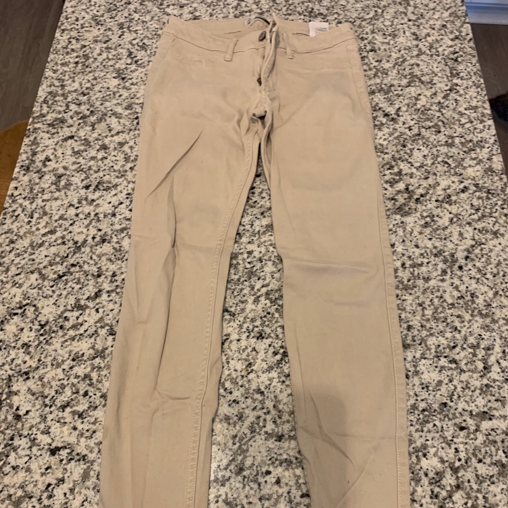Skinny-khaki pants